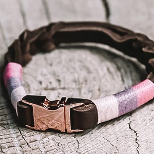 Lederhalsband Tulp Hundehalsband afbeelding 4