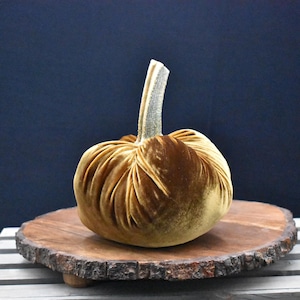 Grote fluwelen pompoen: herfstdecoratie voor Thanksgiving, bruiloft en huisdecoratie Cinnamon