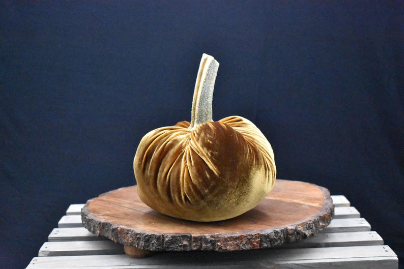 Grote fluwelen pompoen: herfstdecoratie voor Thanksgiving, bruiloft en huisdecoratie Cinnamon