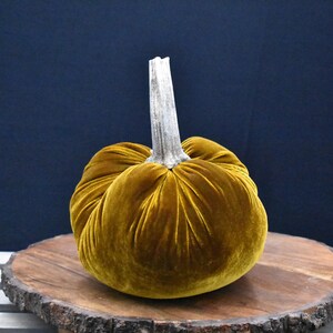 Grote fluwelen pompoen: herfstdecoratie voor Thanksgiving, bruiloft en huisdecoratie Gold