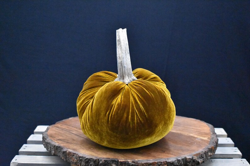 Grote fluwelen pompoen: herfstdecoratie voor Thanksgiving, bruiloft en huisdecoratie Gold