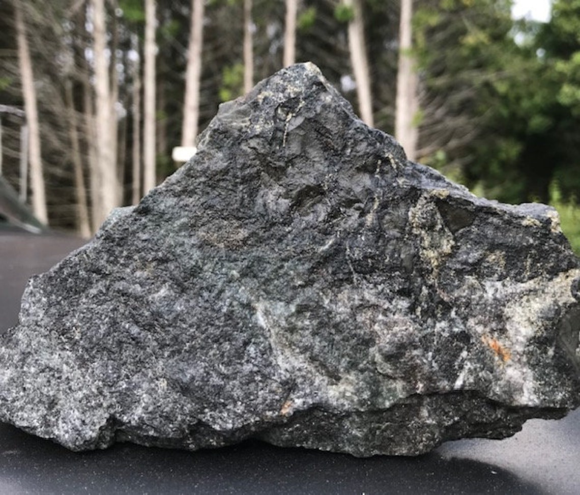 Beautiful Pyrite Veins in Serpentine for Jewelry Making or Etsy