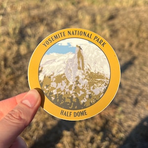 Yosemite National Park Sticker