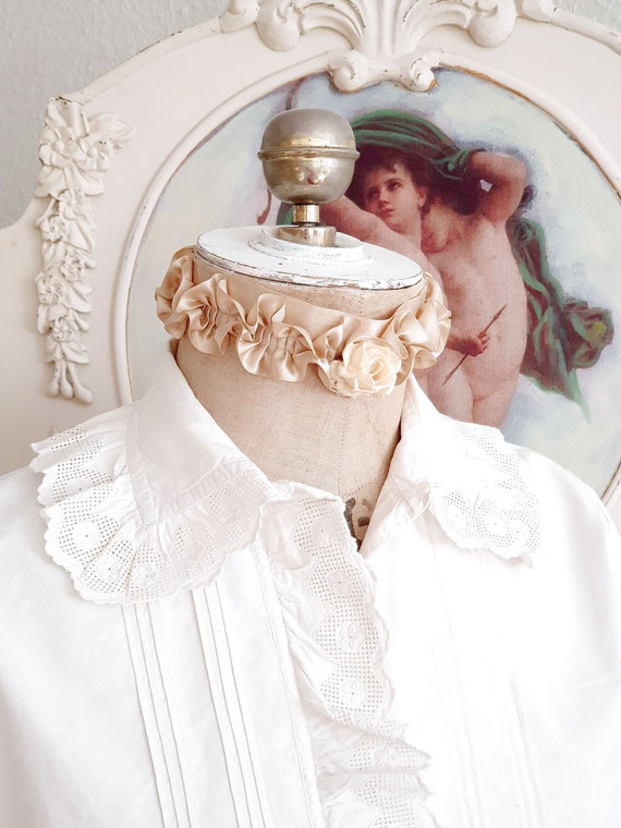 Real Vintage - Gorgeous Romantic Edwardian Ruffle… - image 2