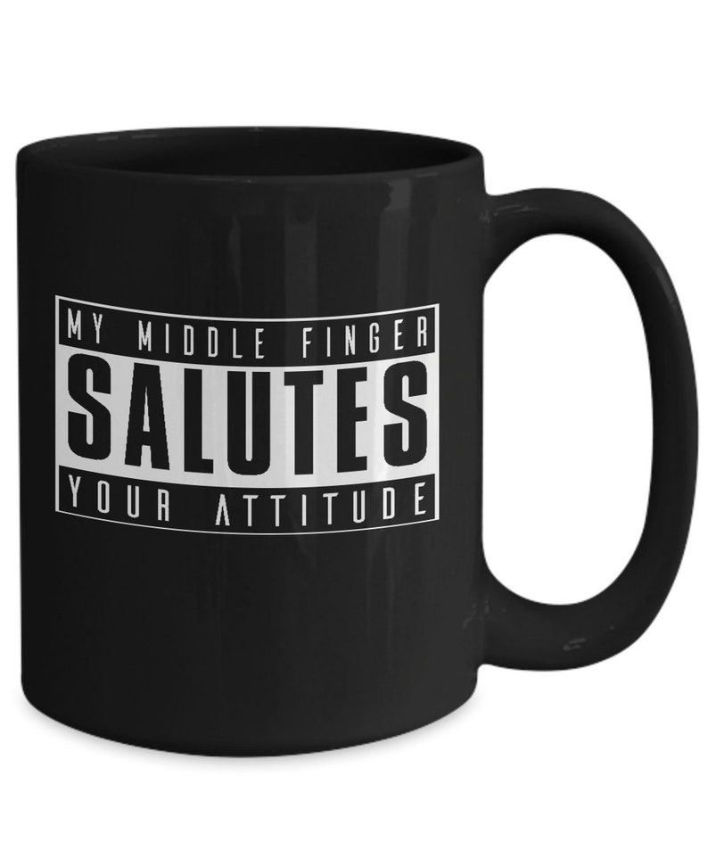 My middle finger salutes your attitude | Etsy My middle finger salutes your attitude | Etsy