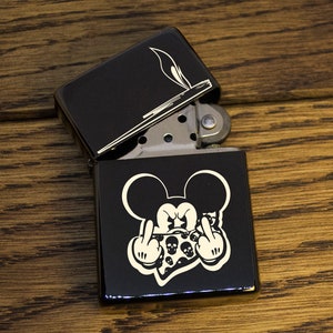 Mickey Mouse Zippo - Etsy
