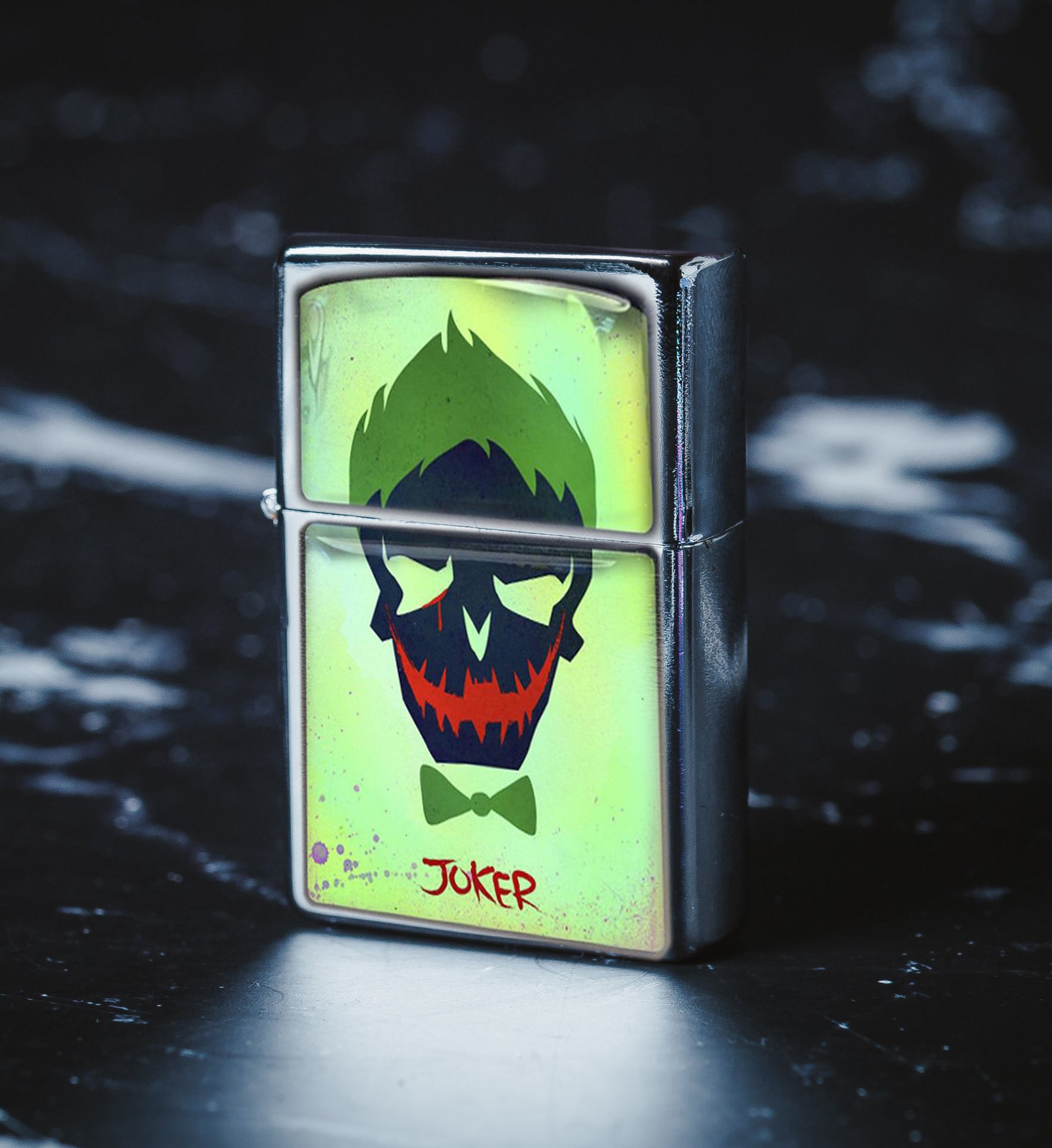 Joker lighter set superhero Personalised Engraved lighter Etsy