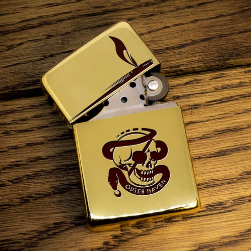 Personalised Engraved Windproof Lighter Etsy