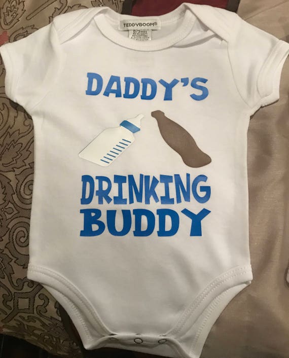 daddy's drinking buddy onesie