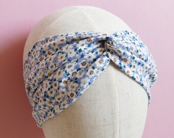 Headband twist champêtre