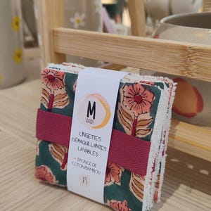 Set van 5 make-up remover doekjes met Indiaans patroon