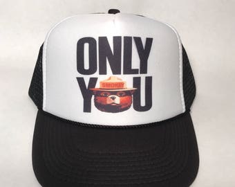 Powkiddy Rgb 30 Cappello Da Camionista Vintage SMOKY The Bear