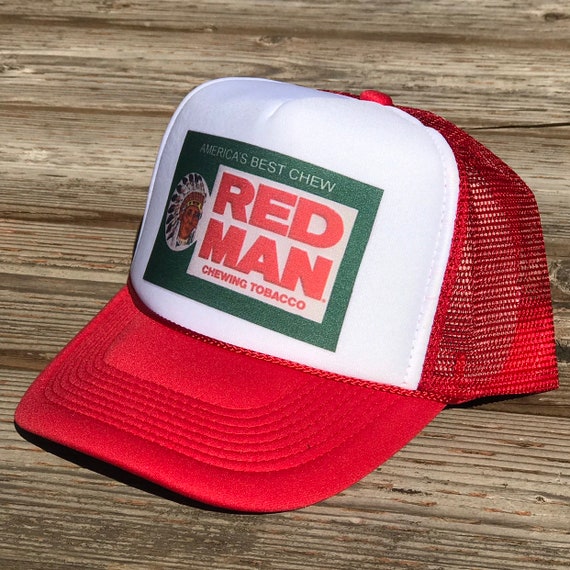red man trucker hat