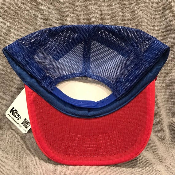 Hamm/'s Beer Vintage Blue Trucker Hat Blue