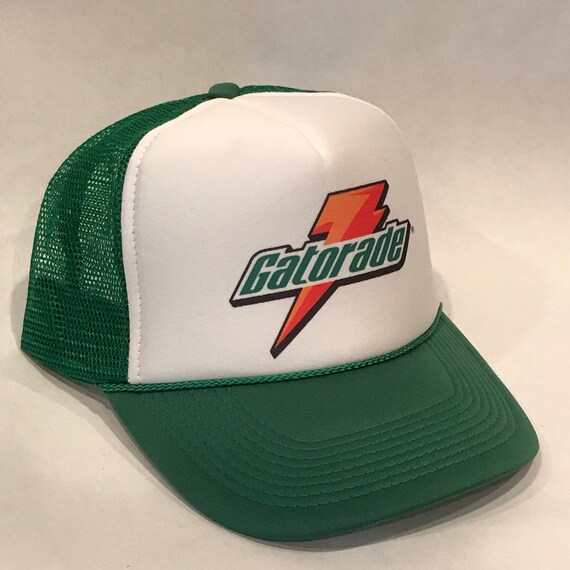 gatorade thirst quencher sports drink trucker hat snapback cap etsy