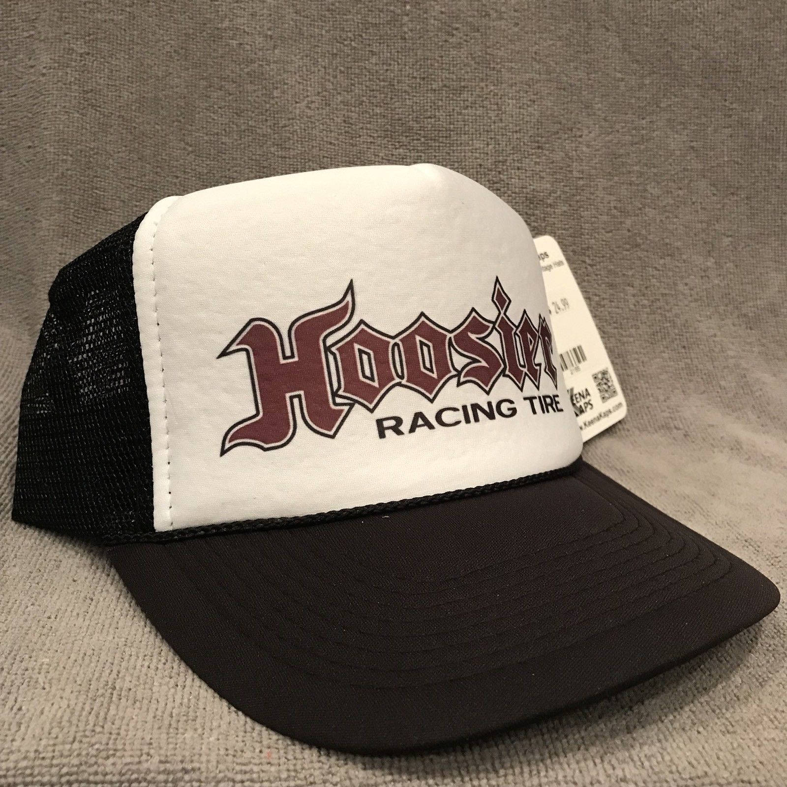 Hoosier Racing Tire Trucker Hat Old Logo Vintage Snapback Etsy