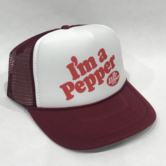 dr pepper baseball cap
