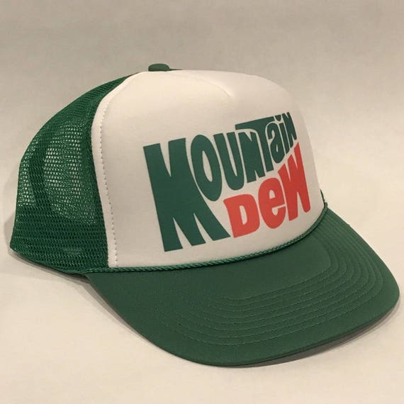 mountain dew trucker hat