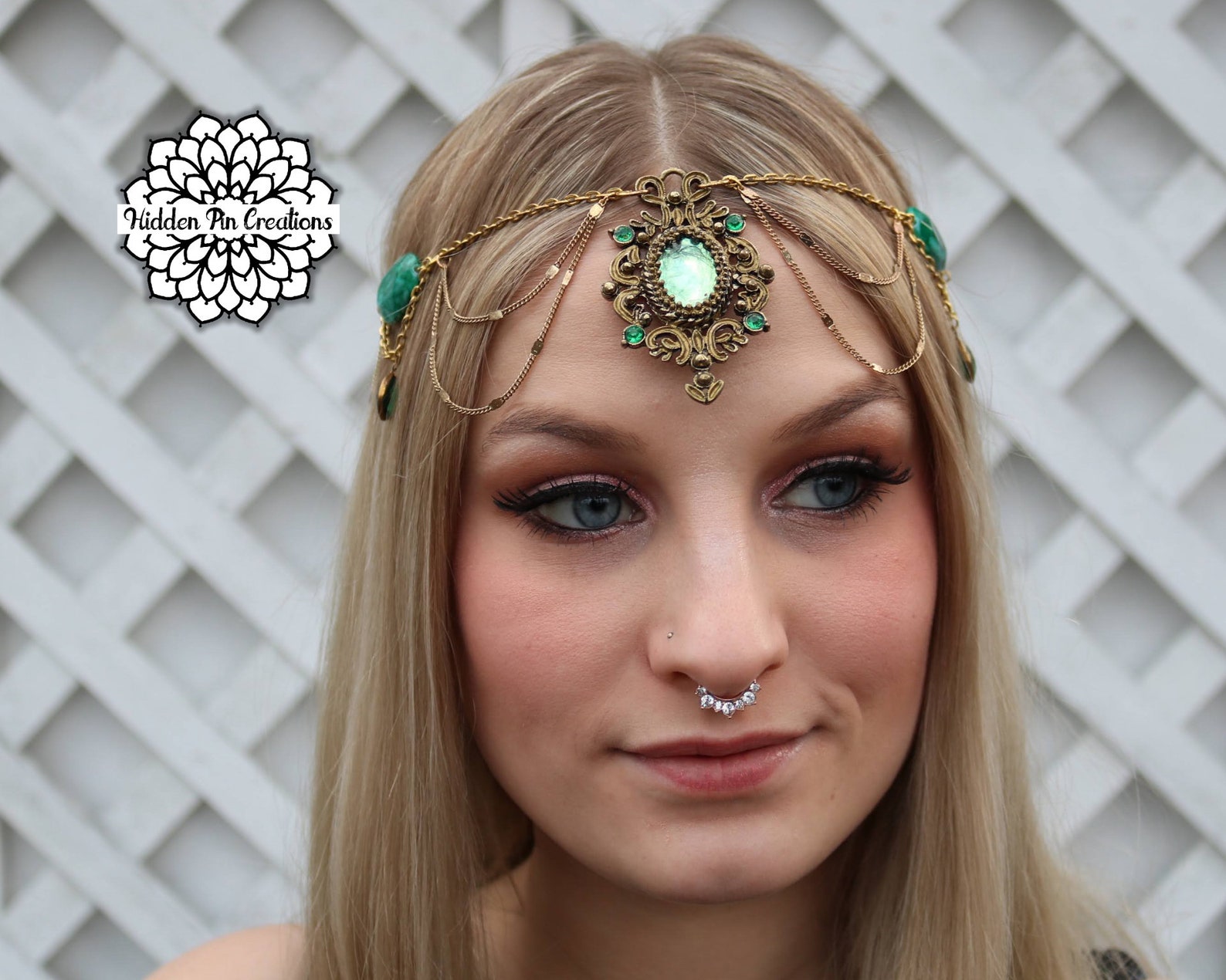 Earth Goddess Circlet crown festival cosplay headpiece | Etsy
