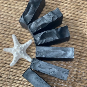 Activated Charcoal Essential Oil Body Soap (skin prone to inflammation) - Bar Soap, Handmade Soap, Cold Process Soap, Vegan Soap, Homemade
