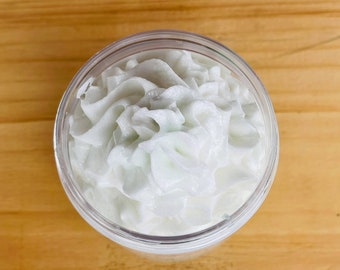 Sugar Whipped Soap - Body Polish, Shaving Cream, Shave Butter, Foaming Bath Butter, Handmade Whipped Soap