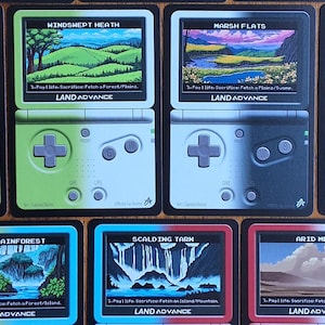 Mtg Pixel Lands - Etsy