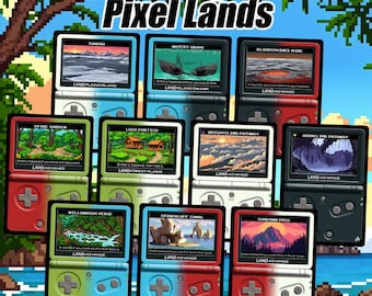 Proxy Pixel Lands (10 card sets)