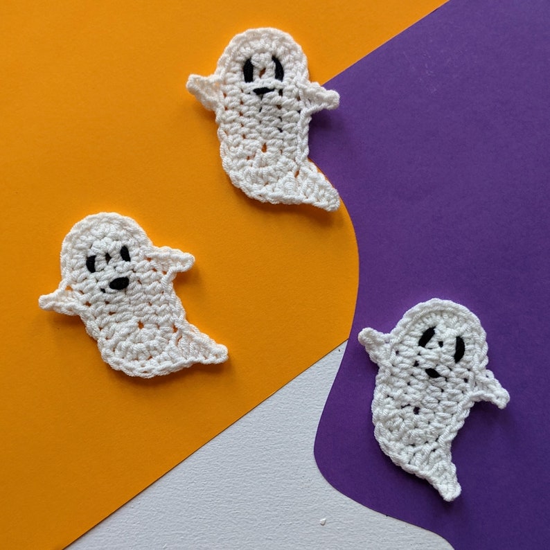 Spooky Bunting Digital Crochet Pattern Halloween decoration or craft gift zdjęcie 4