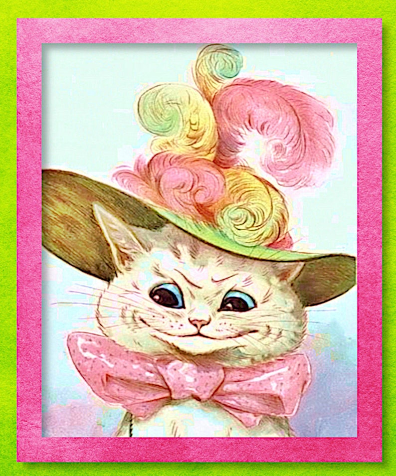 98 LOUIS WAIN CATS Art Prints Printable Art Prints 8 x Etsy