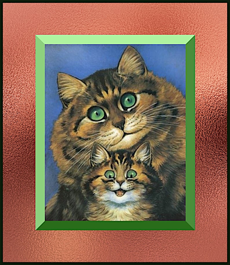 98 LOUIS WAIN CATS Art Prints Printable Art Prints 8 x Etsy
