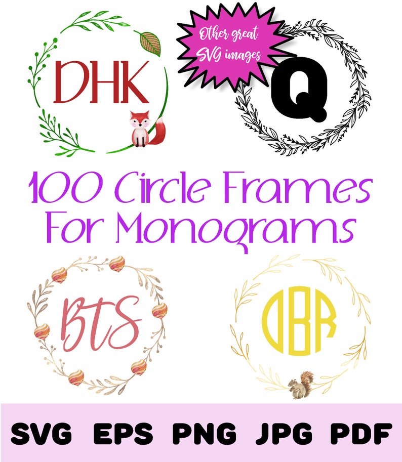 Free Free 251 Flower Split Monogram Svg SVG PNG EPS DXF File