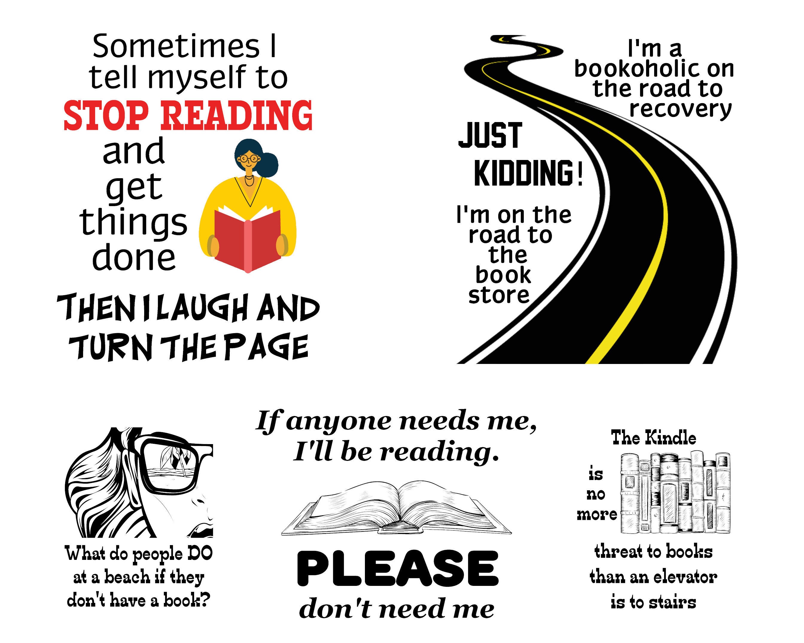 16+ Funny Quotes About Books