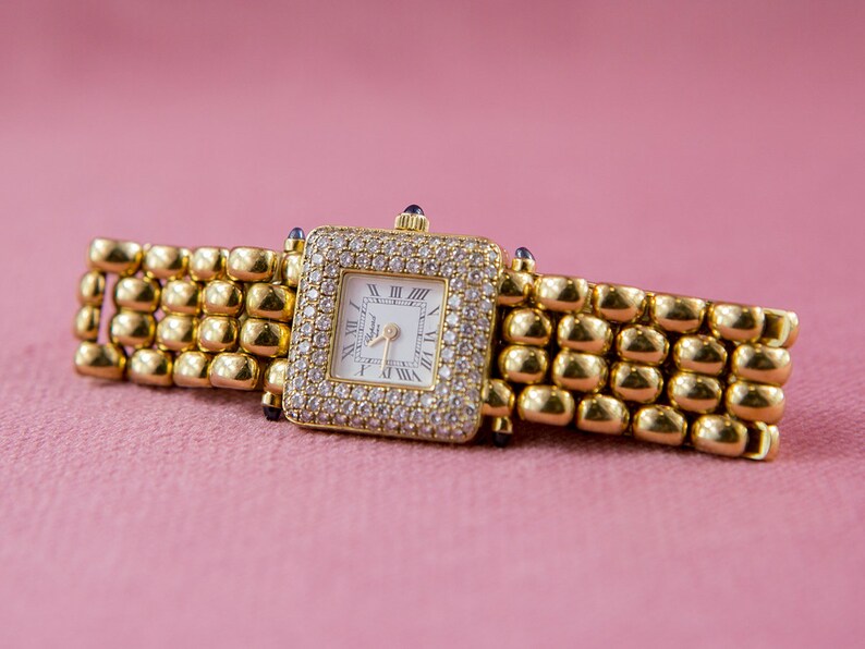 Chopard Classic Ladies 18k With Diamond Bezel - Etsy