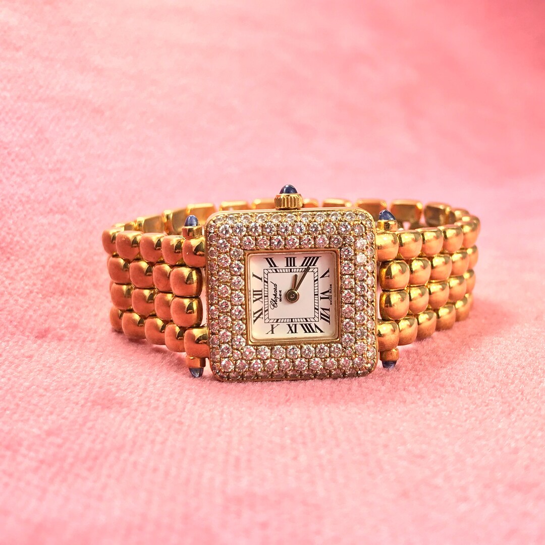 Chopard Classic Ladies 18k With Diamond Bezel - Etsy