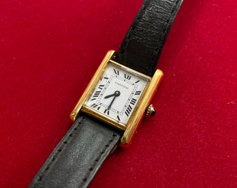 Cartier Tank Watch - Etsy