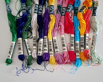DMC Satin Threads Colors from S30993 to S35200