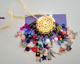 Crochet and crochet marker