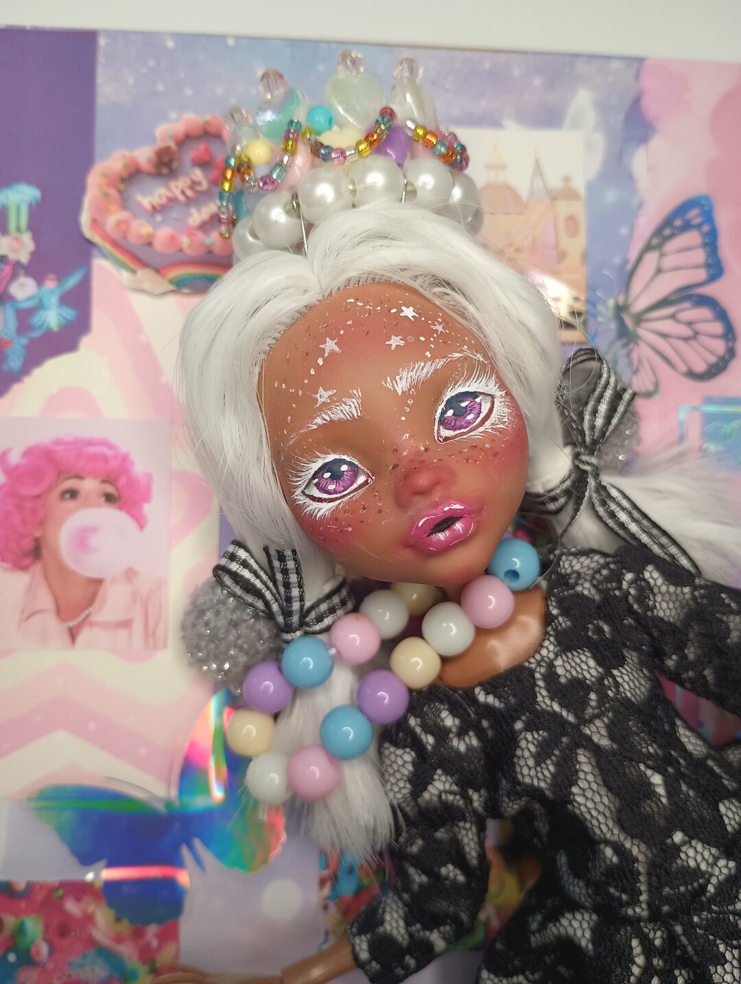 Whimsical and Sweet | Ooak Monster High Doll Repaint Art - Etsy