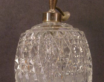 1950 colonial crystal chandelier. Cut glass shades 1950 colonial crystal chandelier. Cut glass shades