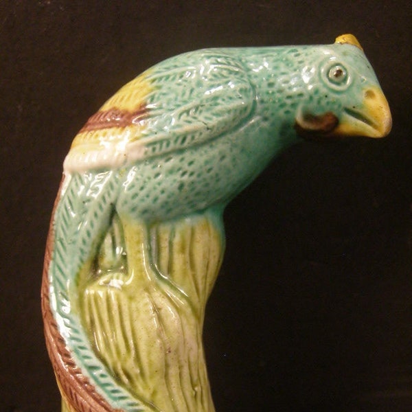Chinese Porcelain Bird Figurine Etsy