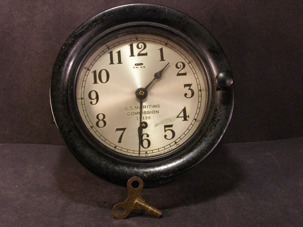 Seth Thomas Us Navy Ship Clock - Etsy