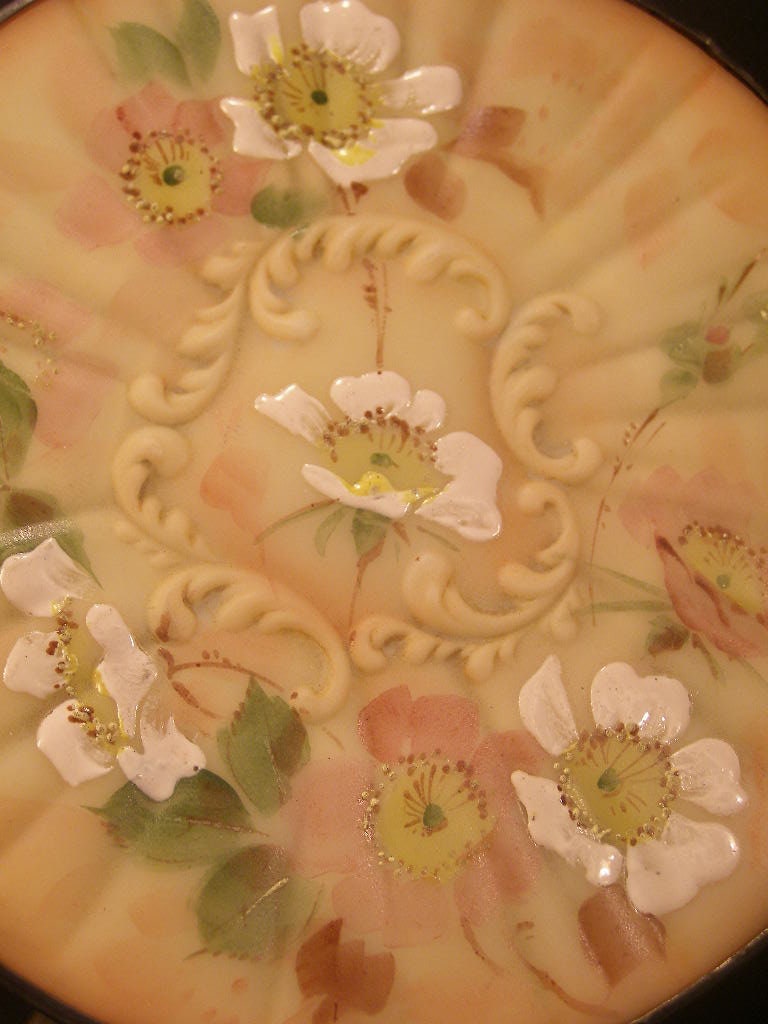 19c Victorian Mt Washington Crown Milano Glass Pairpoint Etsy