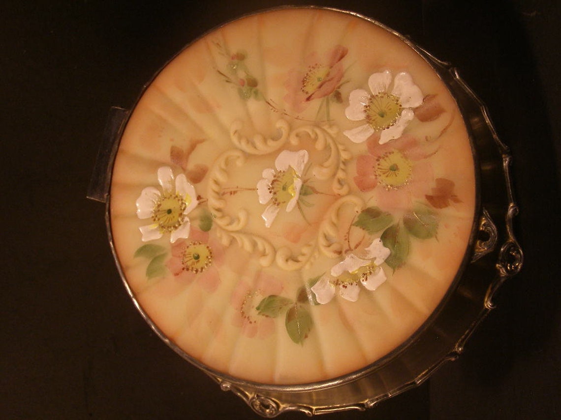 19c Victorian Mt Washington Crown Milano Glass Pairpoint Etsy