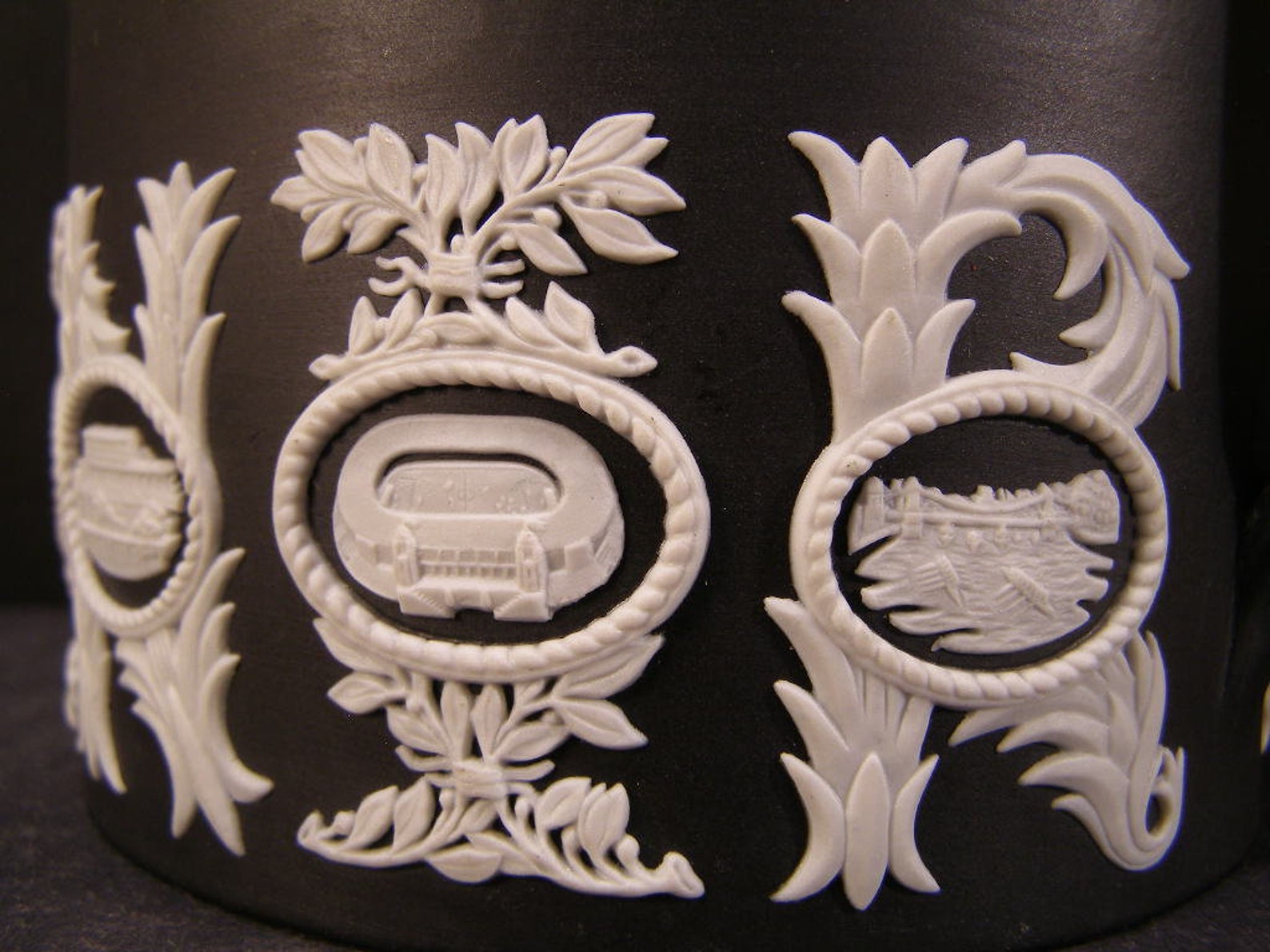 HUGE Limited Edition of 66p WEDGWOOD Basalt Jasperware Etsy