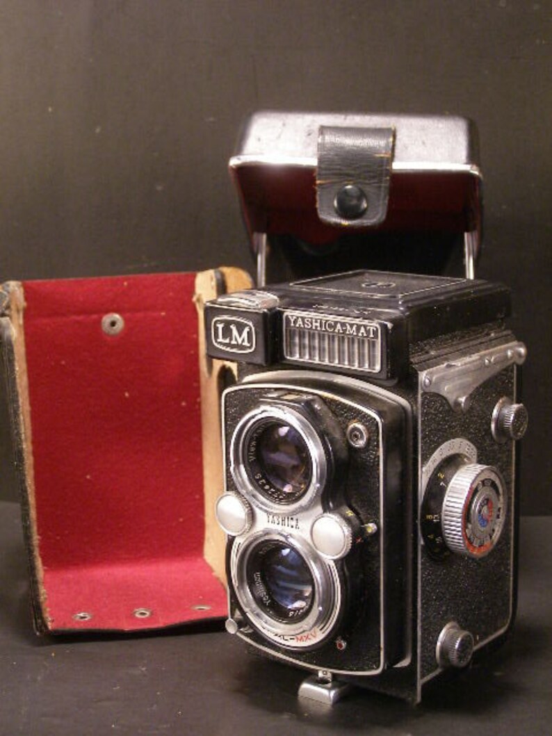 Vintage 1950 S Yashica Mat Lm Camera 120 Film Tlr Camera Etsy