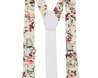 Floral Adult Vintage Braces