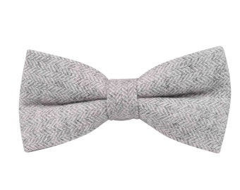 Laurie Grey Tweed Bow Tie