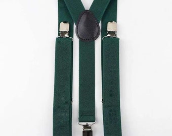 Gilbert Emerald Green Adult Vintage Braces