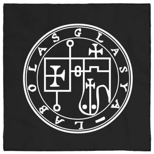 Goetia Demon Glasya Labolas Mantel de Altar