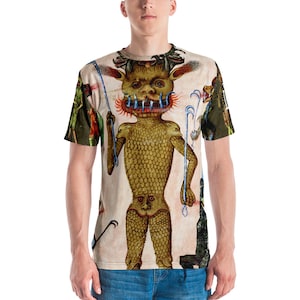 Medieval Lucifer (Satan) Demonic Unisex t-shirt